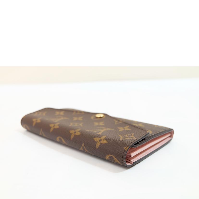 LV ルイヴィトン/ポルトフォイユ・サラ/モノグラム/ローズバレニーヌ/M62235//RFI*/ABランク/71