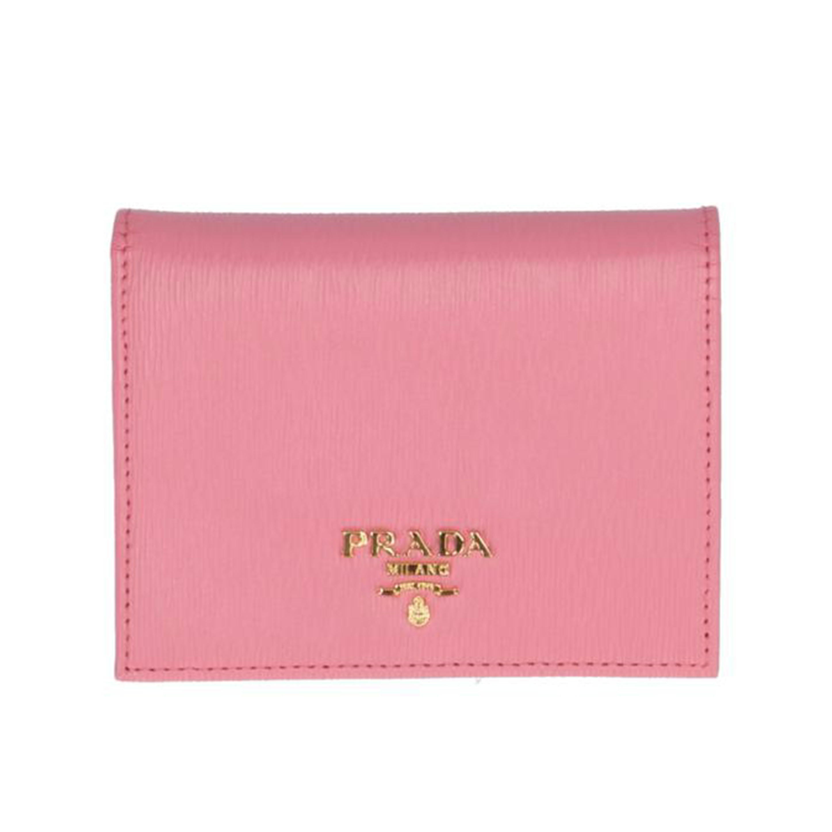 PRADA プラダ/二つ折り財布/ライトピンク//ABランク/85