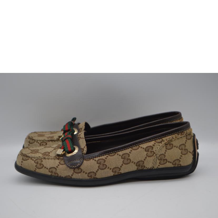 GUCCI グッチ/GGキャンバスプレシーレディースローファー/22.0cm/166932//Bランク/89
