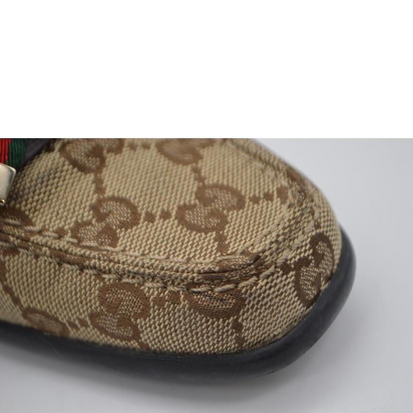 GUCCI グッチ/GGキャンバスプレシーレディースローファー/22.0cm/166932//Bランク/89