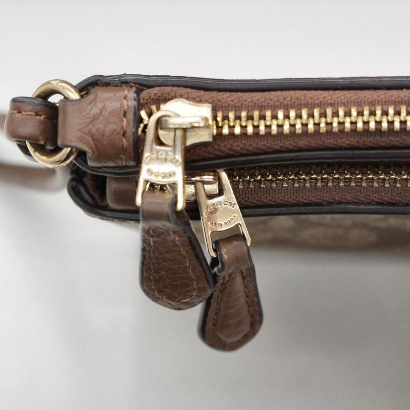 COACH コーチ/シグネチャー ダブルジップウォレット/C5575//L21**/Aランク/70