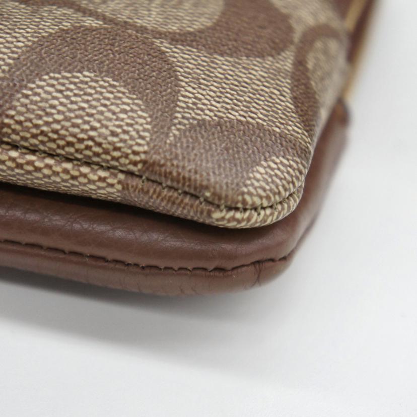 COACH コーチ/シグネチャー ダブルジップウォレット/C5575//L21**/Aランク/70