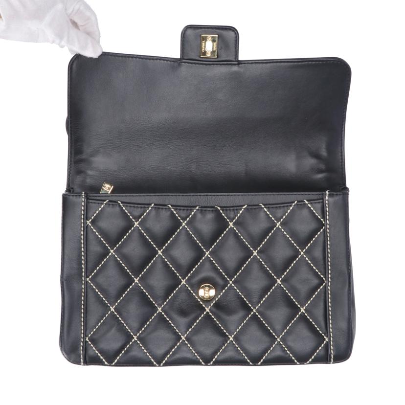CHANEL シャネル/ワイルドステッチハンド/ブラック/9264752274428//996****/SAランク/75