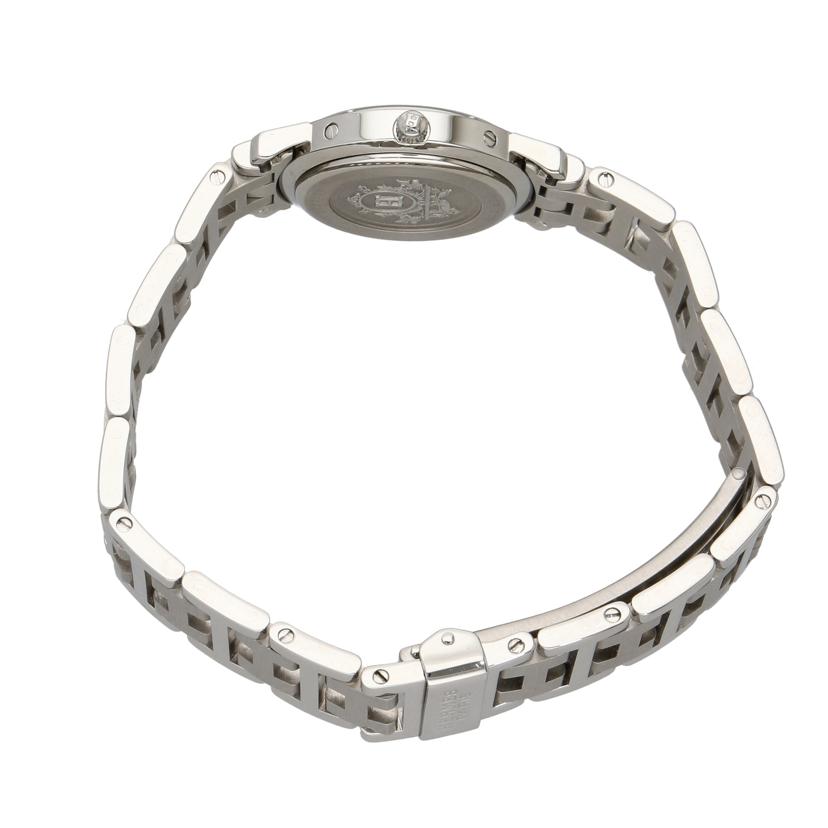 HERMES エルメス/クリッパー・グレー/レディース/クオーツ/CL4.210//181****/SAランク/92