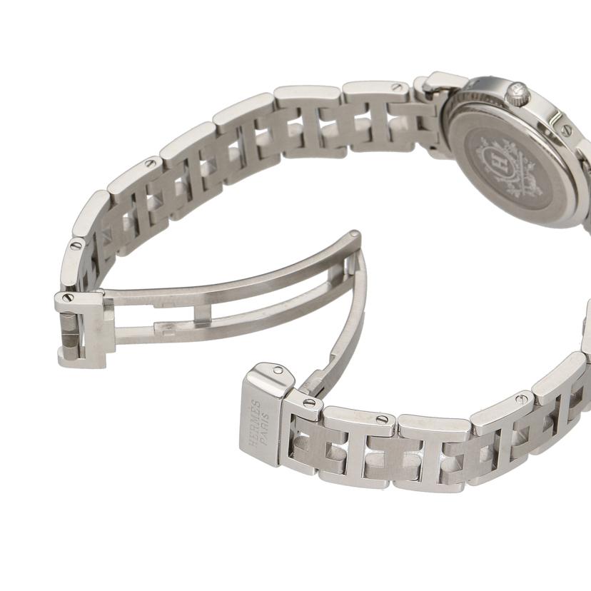 HERMES エルメス/クリッパー・グレー/レディース/クオーツ/CL4.210//181****/SAランク/92