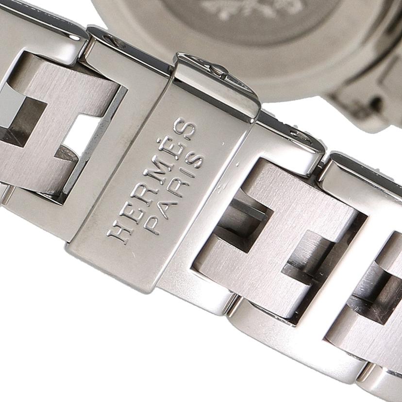 HERMES エルメス/クリッパー・グレー/レディース/クオーツ/CL4.210//181****/SAランク/92