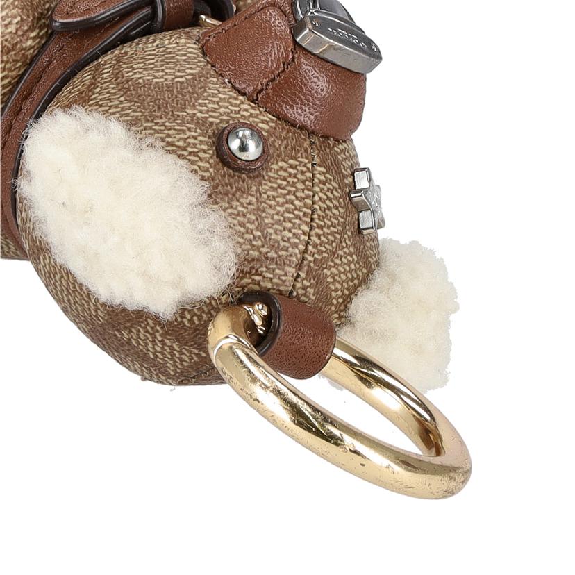 COACH コーチ/シグネチャーくまキーリング//ABランク/70