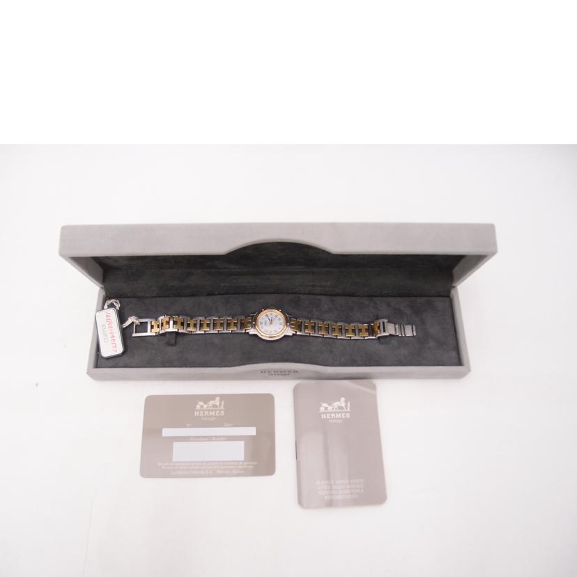 HERMES エルメス/クリッパー/レディース/クォーツ/CL3.240//846***/Bランク/69