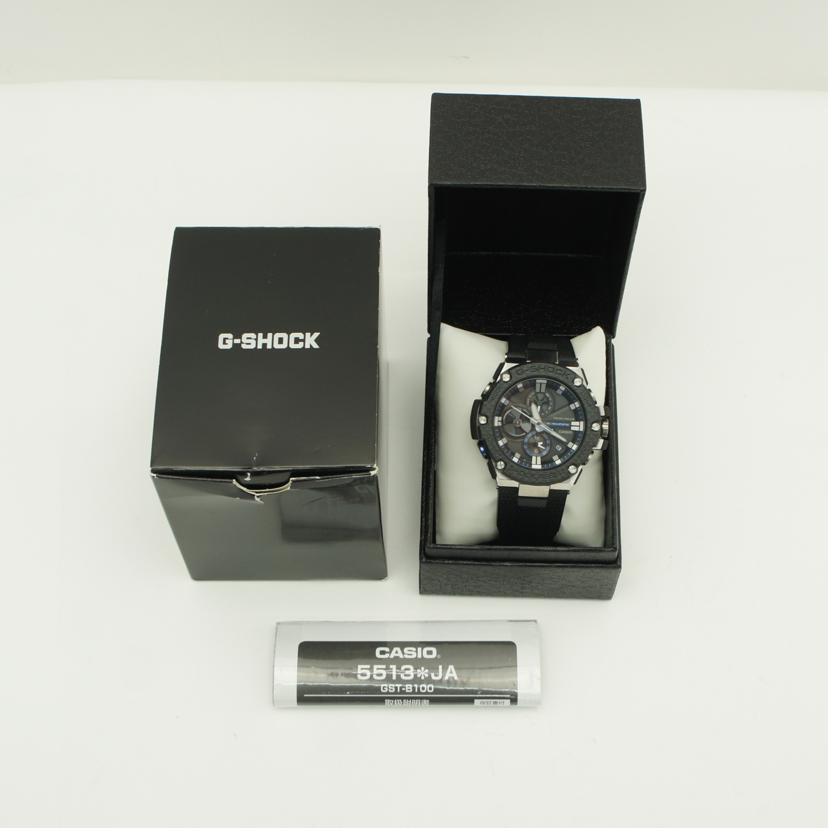 CASIO カシオ/G-SHOCK/G-SHOCK/ソーラー×スマホリンク/GST-B100XA-1AJF//003*****/Aランク/93