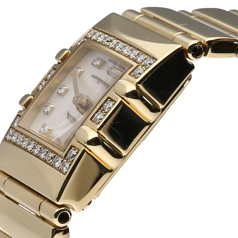 OMEGA オメガ/コンステレーション/クアドラクオーツ/ホワイトシェル/K18ダイヤ/1146.76.40//574*****/Aランク/75