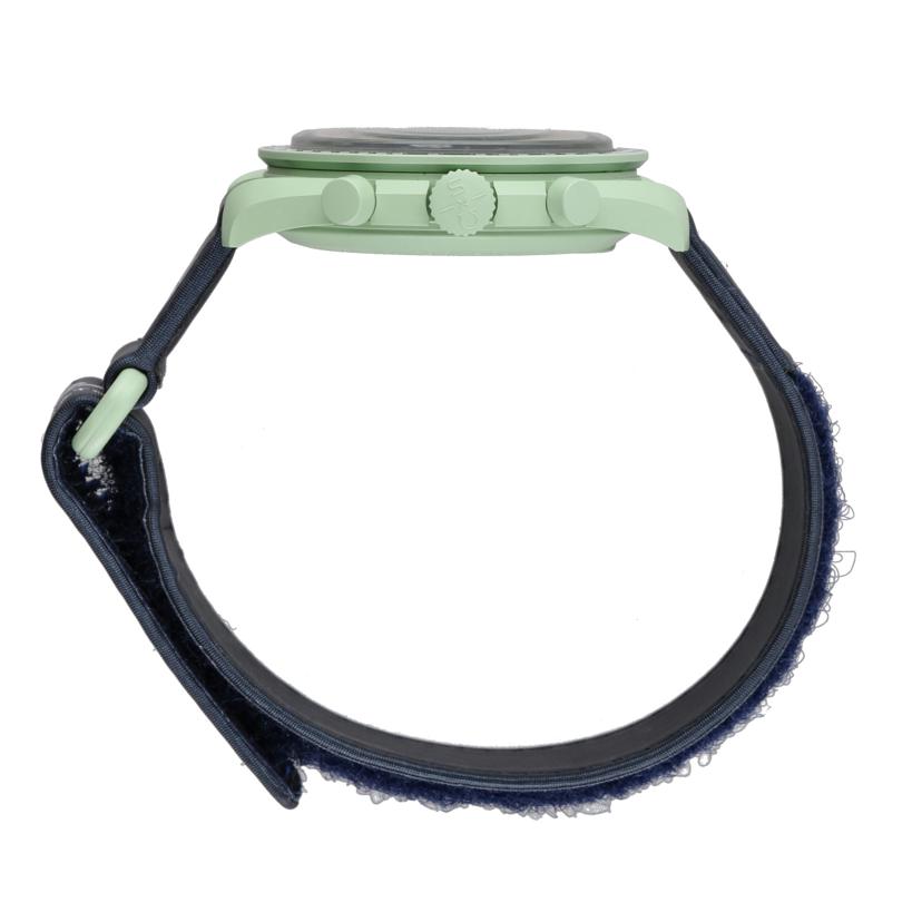 OMEGA×swatch オメガ×スウォッチ/ムーンスウォッチ/MISSION ON EARTH/クオーツ/SO33G100//Aランク/94