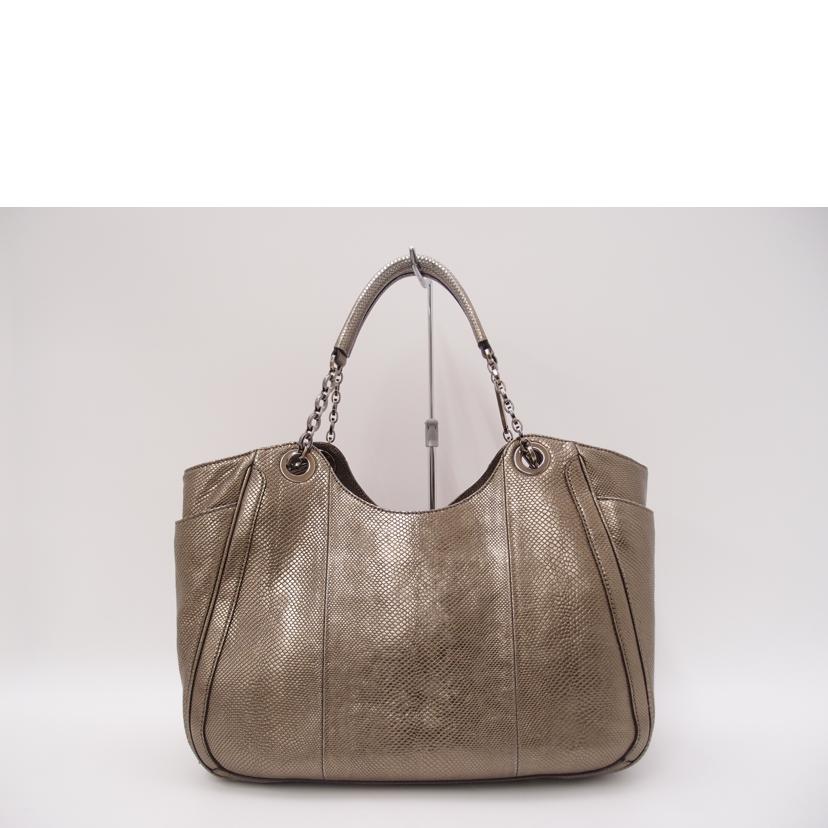 Ferragamo フェラガモ/ガンチーニチェーントート/ゴールド/21-C838//Aランク/69