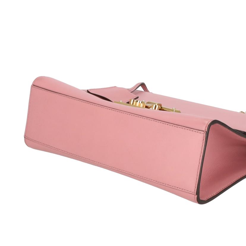 GUCCI グッチ/パドロック チェーンショルダーバッグ/409486//498***/Aランク/09