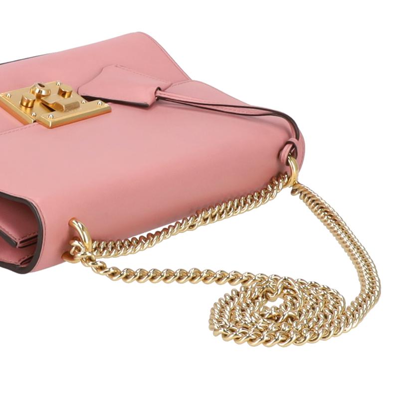 GUCCI グッチ/パドロック チェーンショルダーバッグ/409486//498***/Aランク/09