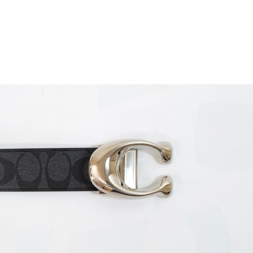 COACH コーチ/スカルプテッドシグネチャーリバーシブルベルト//ABランク/71