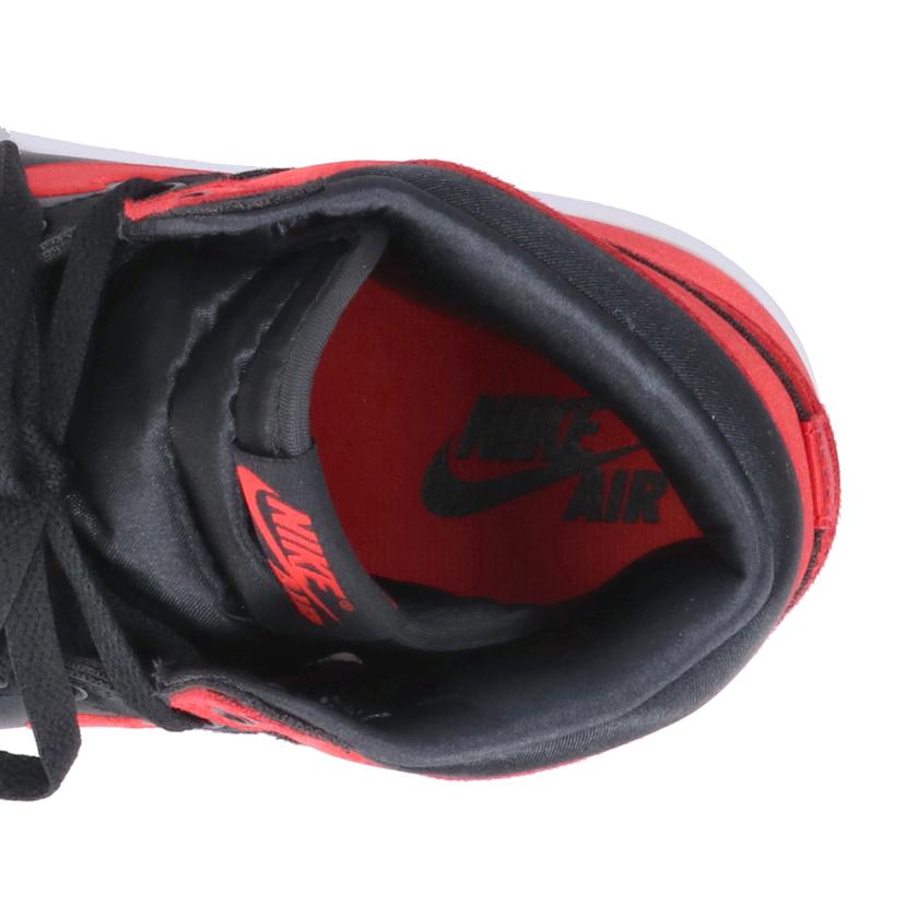 NIKE ナイキ/AIR JORDAN 1 RETRO HI OG Satin Bred/FD4810-061//Sランク/05