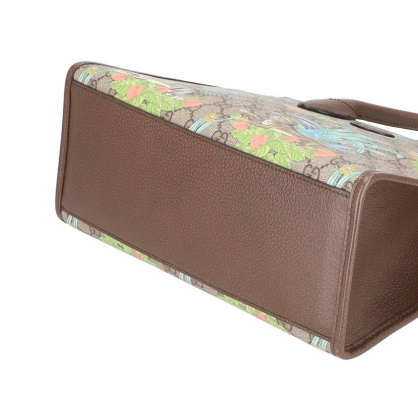 GUCCI グッチ/GGスプリームタイガープリント2WAYトート/659983//525***/Aランク/20