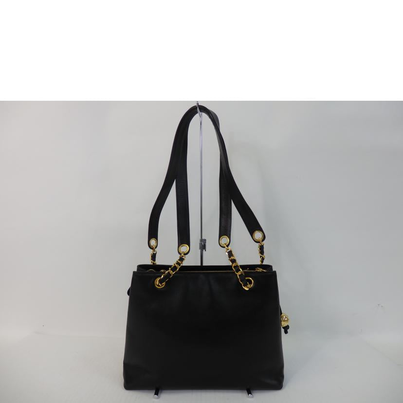 CHANEL シャネル/ココマークチェーンバッグ/黒/ゴールド金具/A05572 //313****/ABランク/84