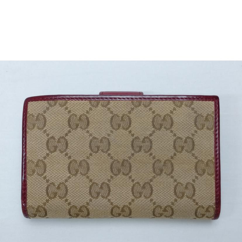 GUCCI グッチ/GGキャンバス 2つ折り L字ファスナー/337023//496***/Bランク/52