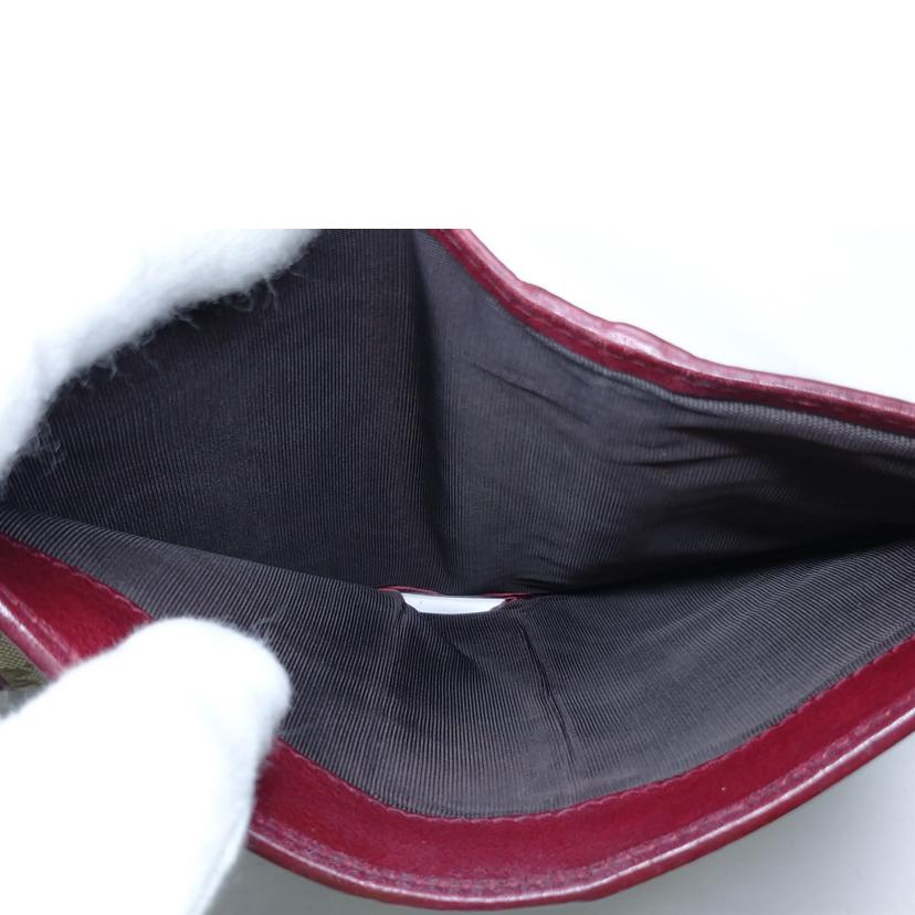 GUCCI グッチ/GGキャンバス 2つ折り L字ファスナー/337023//496***/Bランク/52