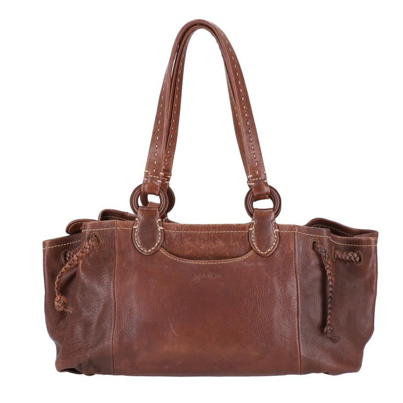 genten/gentenレザーバッグ 0423//Bランク/78