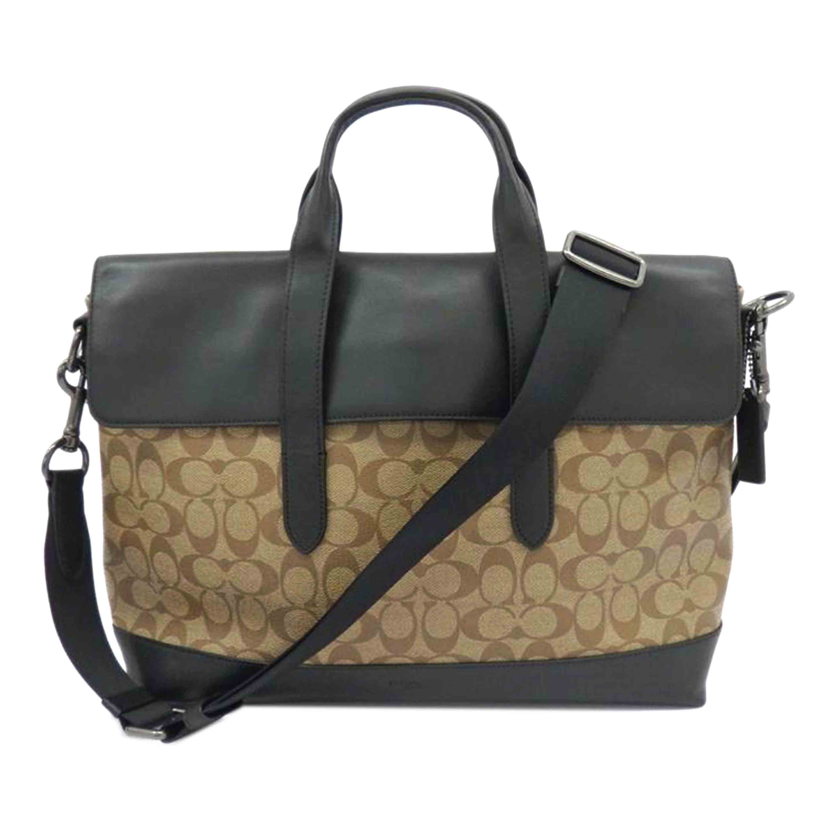 COACH コーチ/ハミルトンシグネイチャーポートフォリオブリーフケース/2way/F76835//E19**/Aランク/77