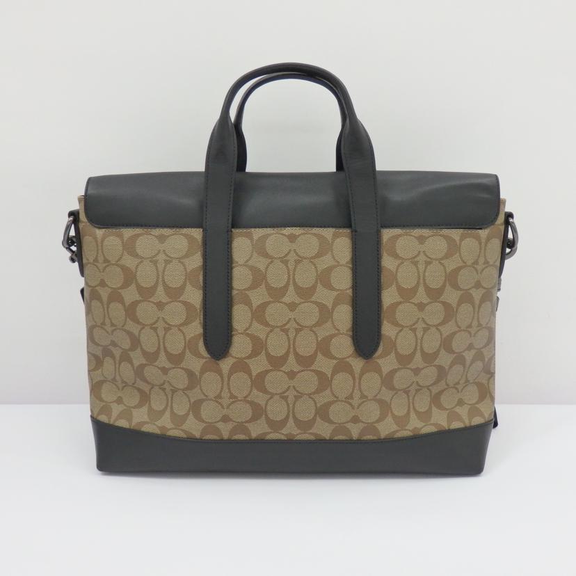 COACH コーチ/ハミルトンシグネイチャーポートフォリオブリーフケース/2way/F76835//E19**/Aランク/77