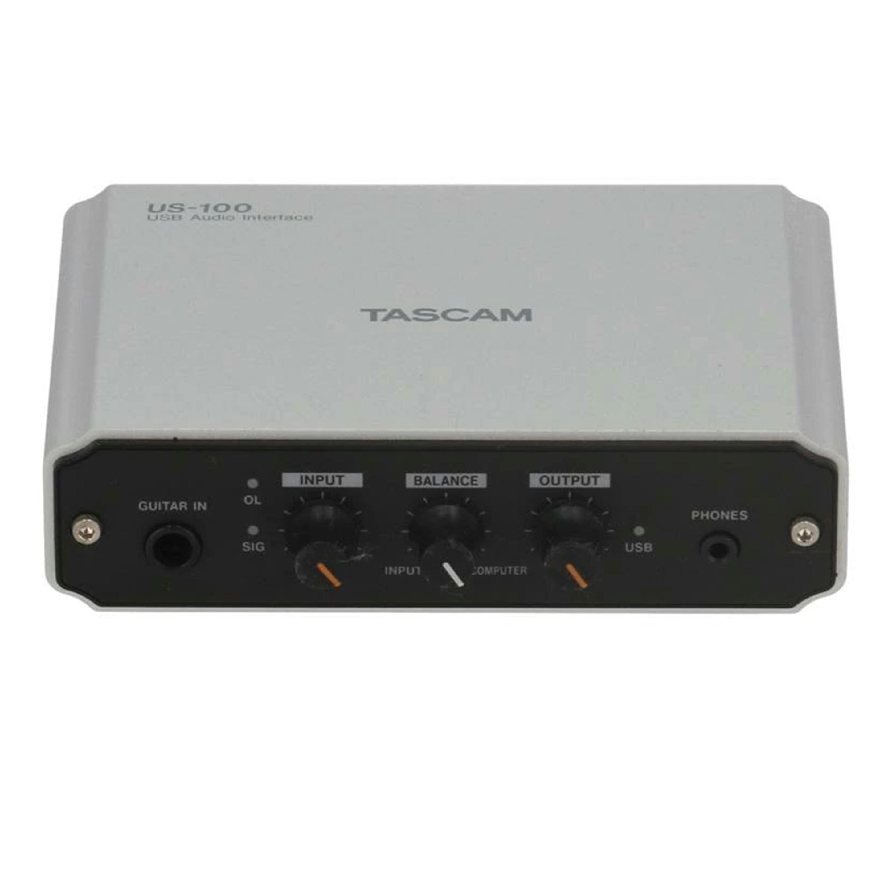 TASCAM タスカム /USBオーディオインターフェース/US-100//0190117/Bランク/81