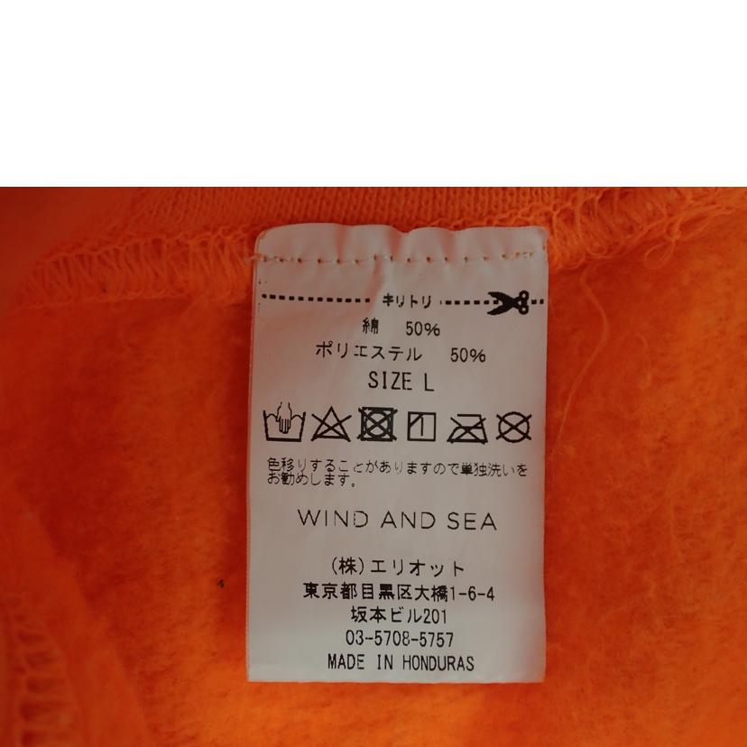 WIND AND SEA WIND AND SEA /★WIND AND SEA パーカー/WDS-CS-179//L/Bランク/62