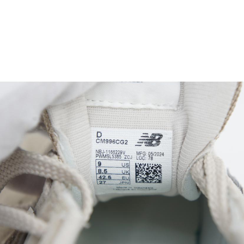 new balance ニュ-バランス/new balance/CM996CG2/CM996CG2//27.0cm/ABランク/03