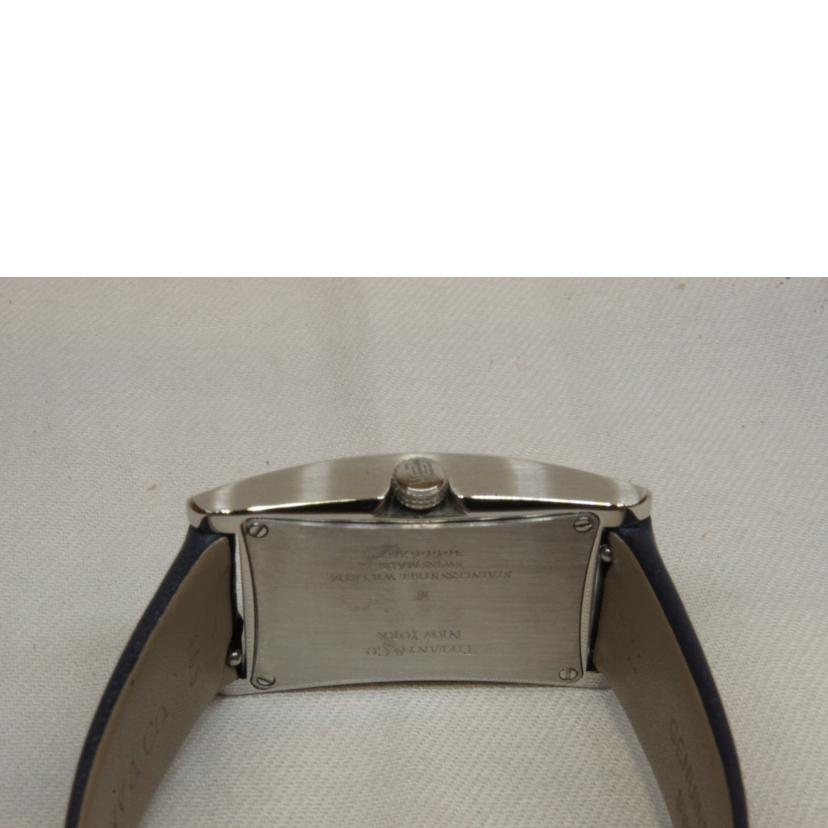 TIFFANY&CO ティファニーアンドコー/イーストウェストQZ/レザーベルト//366*****/Aランク/92