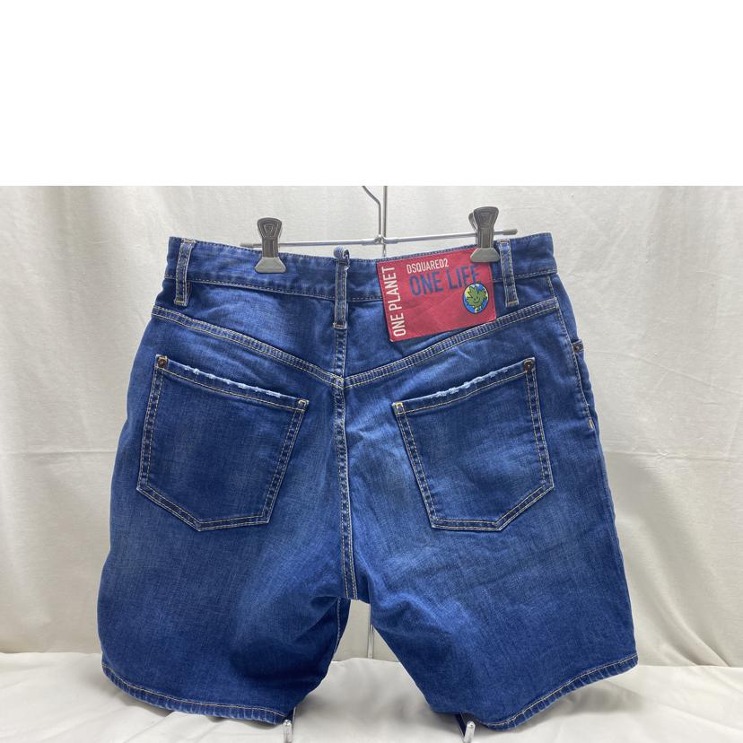 DSQUARED2 ディースクエアード/デニムハーフパンツ ダメージ加工 /S78MU0041//ABランク/51