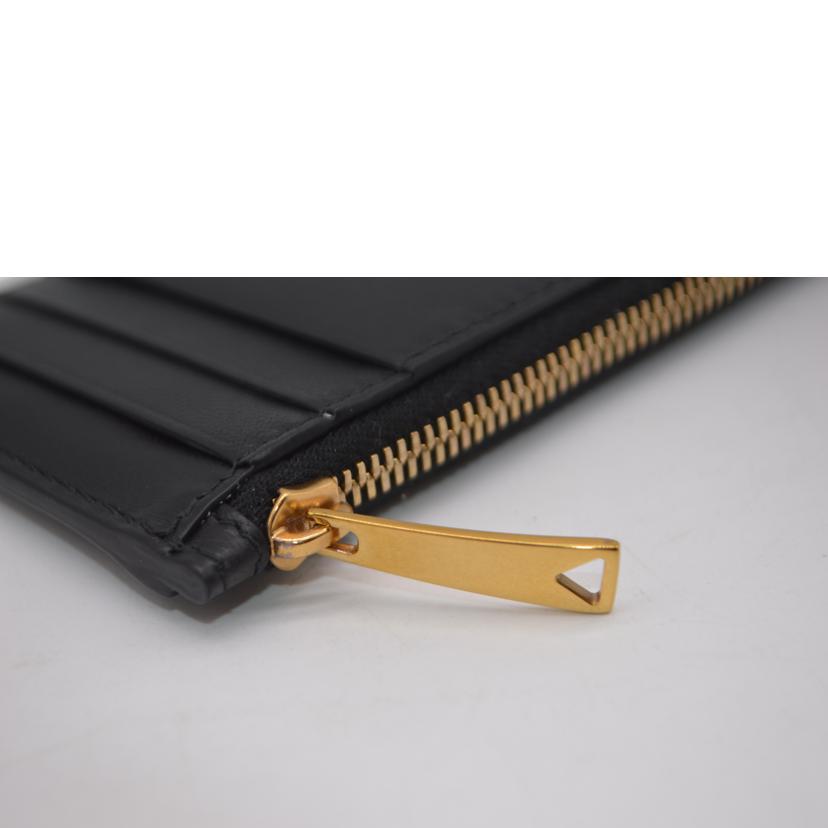 BOTTEGA VENETA ボッテガヴェネタ/マキシイントレチャートカードケース/ノワール/815623//A00*******/Aランク/89