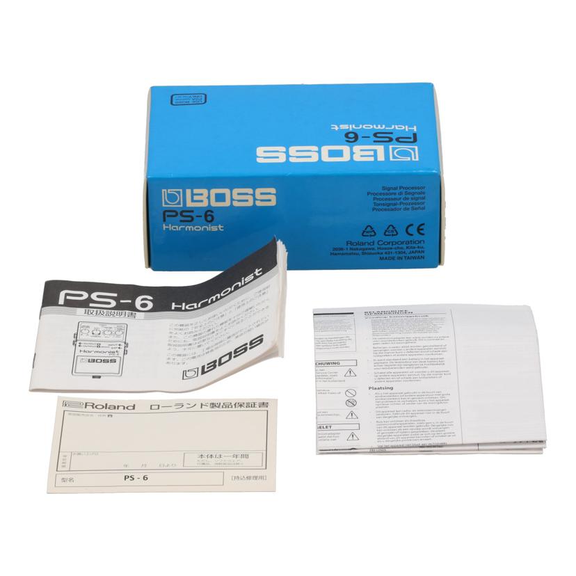 BOSS ボス /エフェクター/ピッチシフター・ハーモニスト/PS-6//CI22048/Bランク/67
