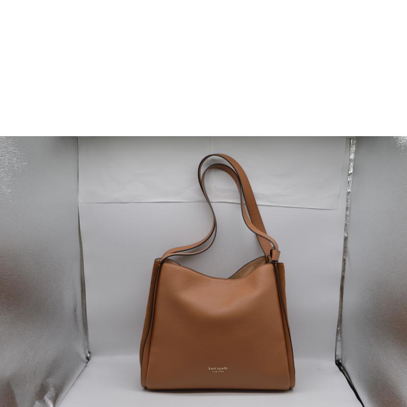 kate spade ケイトスペード/ノットラージペブルトレザーショルダートート/K4379//Aランク/89