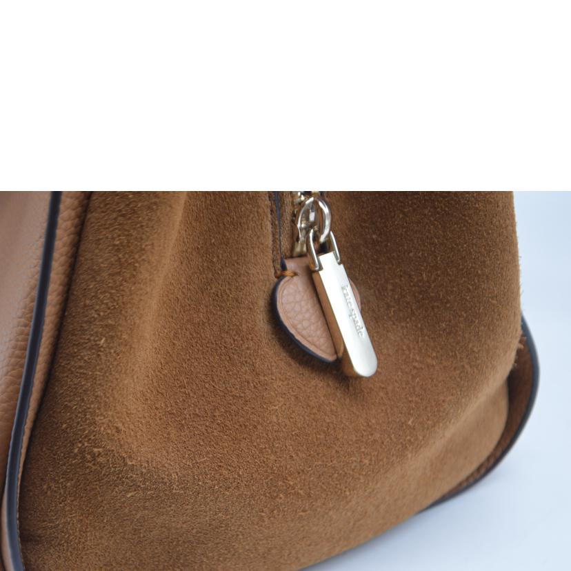 kate spade ケイトスペード/ノットラージペブルトレザーショルダートート/K4379//Aランク/89
