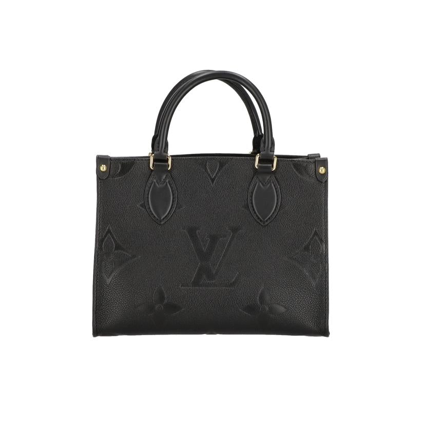LV LV/オンザゴーPM/モノグラムアンプラント/ノワール/M45653//RFI*/Aランク/78
