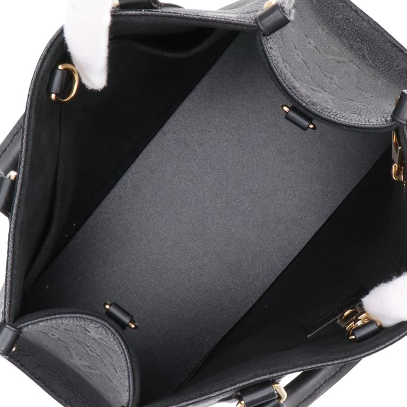 LV LV/オンザゴーPM/モノグラムアンプラント/ノワール/M45653//RFI*/Aランク/78