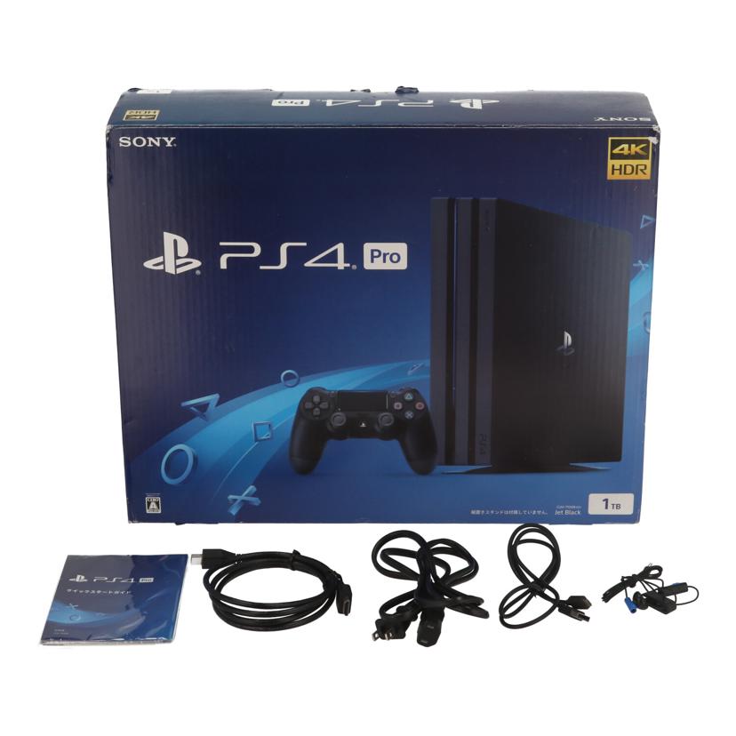 SONY ソニー/PlayStation4 Pro本体/CUH-7100BB01//S010272526A/Bランク/84