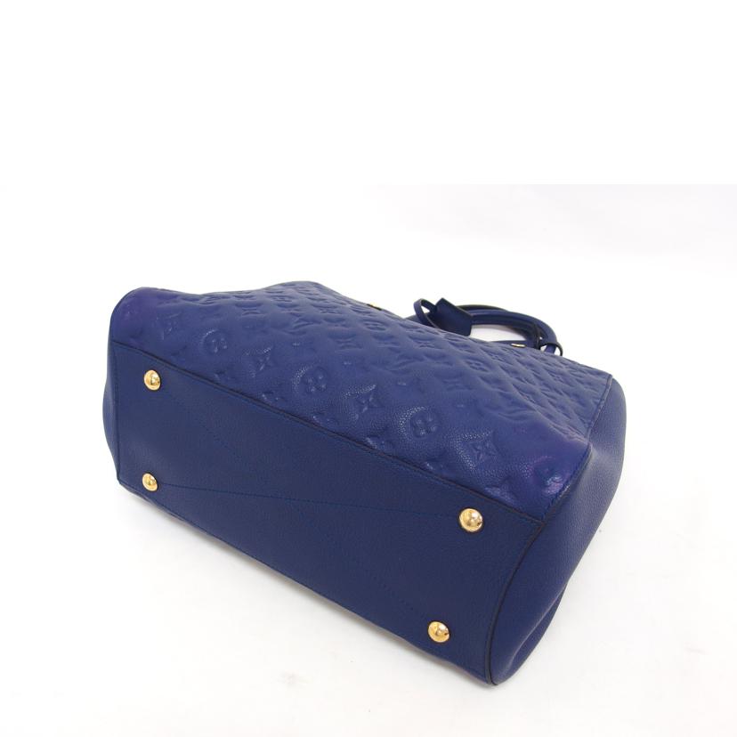 LV ルイ・ヴィトン/モンテーニュGM/モノグラム/アンプラント/ブルー系//SD1***/ABランク/04