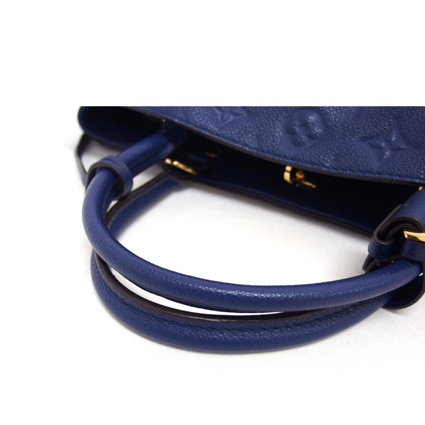 LV ルイ・ヴィトン/モンテーニュGM/モノグラム/アンプラント/ブルー系//SD1***/ABランク/04