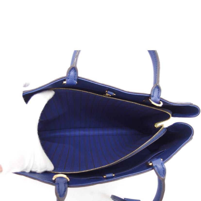 LV ルイ・ヴィトン/モンテーニュGM/モノグラム/アンプラント/ブルー系//SD1***/ABランク/04