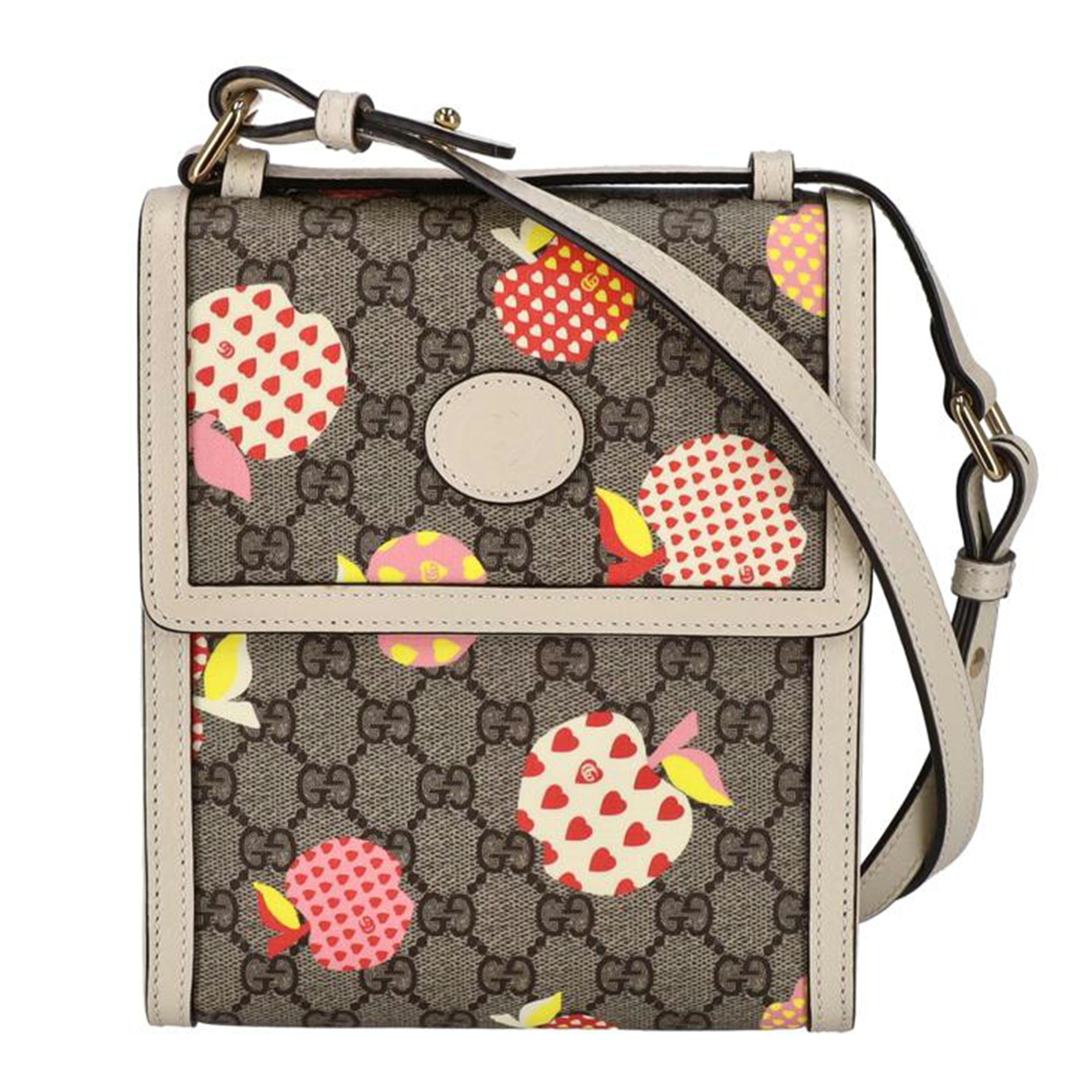 GUCCI グッチ/GGスプリーム・アップル2WAYショルダーバッグ/625782//525*****/Aランク/91
