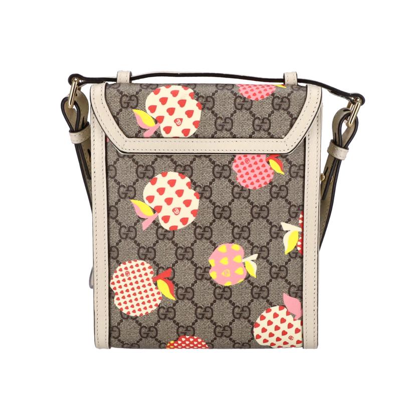GUCCI グッチ/GGスプリーム・アップル2WAYショルダーバッグ/625782//525*****/Aランク/91