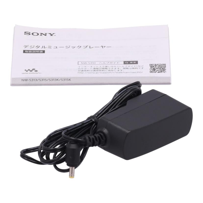 SONY ソニー /ウォークマン 16GB/NW-S315K//5075642/Bランク/62
