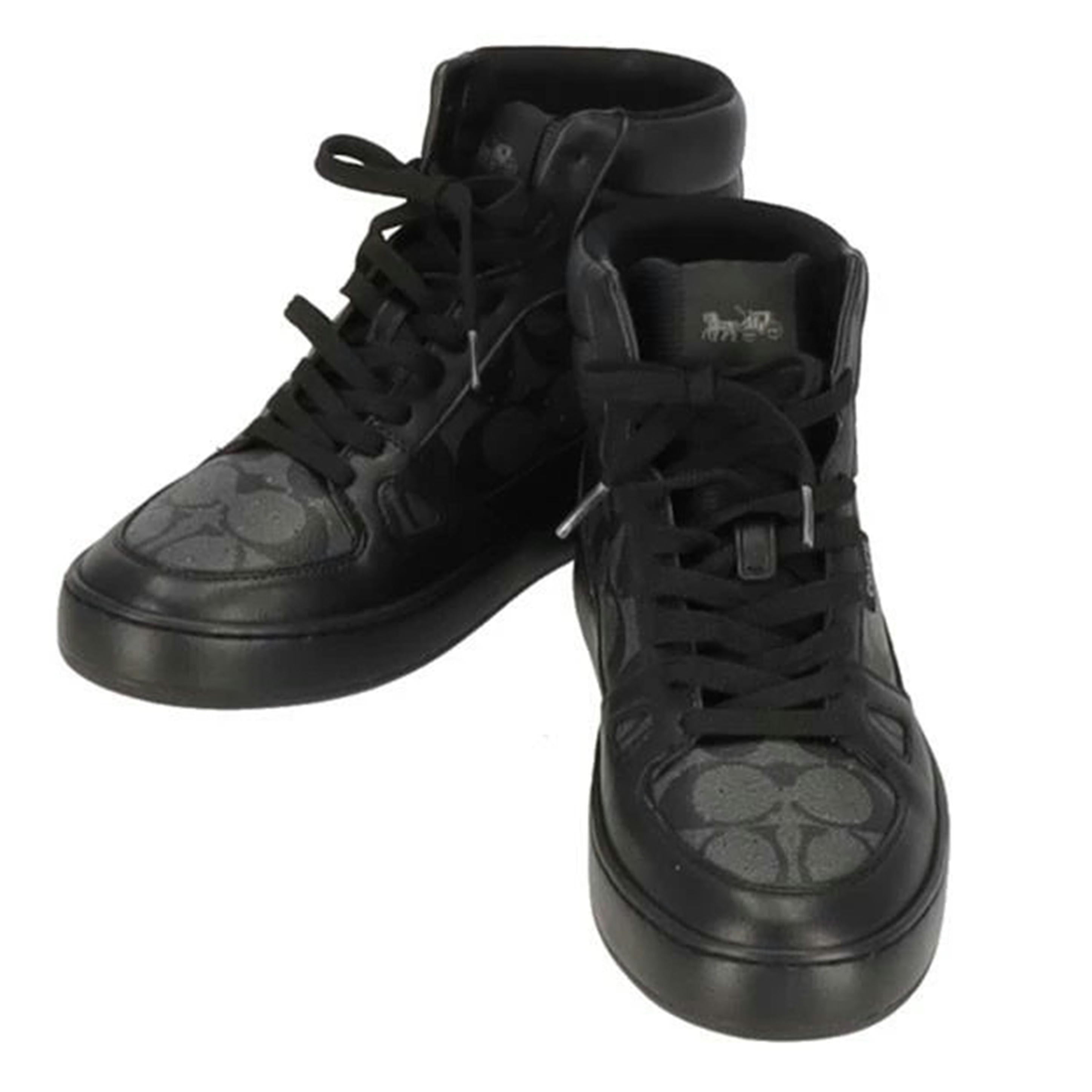 CACH コ-チ/COACH/Clip Court High Top Sneaker In Signature Canvas/25.5cm//CC7**/Aランク/03