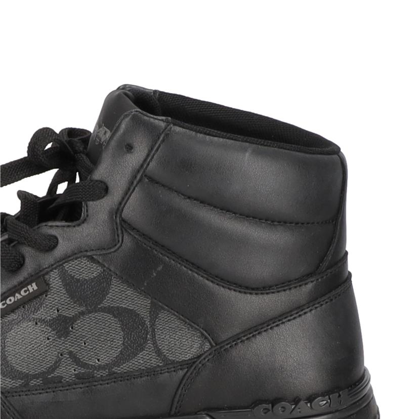 CACH コ-チ/COACH/Clip Court High Top Sneaker In Signature Canvas/25.5cm//CC7**/Aランク/03