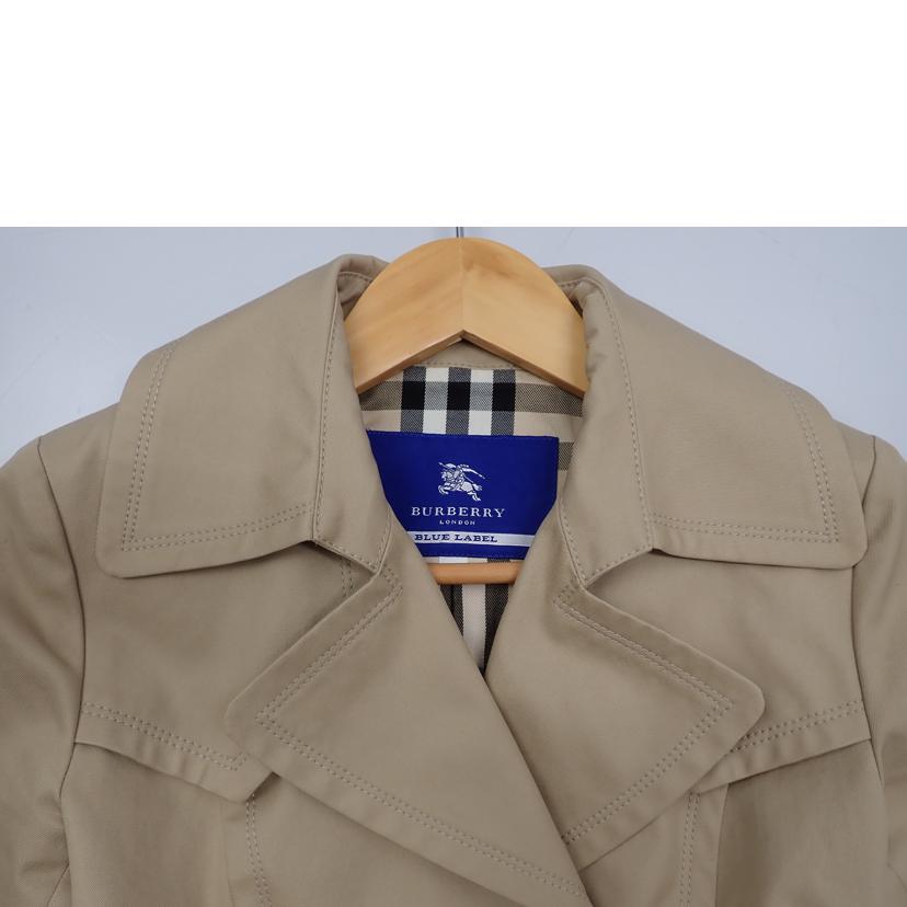 BURBERRY BLUELABEL バーバリーブルーレーベル/★BURBERRY BLUE LABELショートトレンチJKT //38/Bランク/62