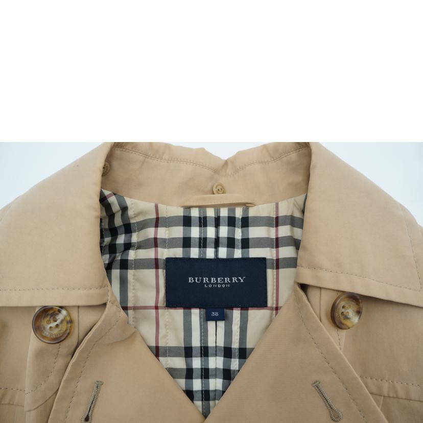 BURBERRY バーバリー/ショートトレンチコート/内部チェック柄//ABランク/42