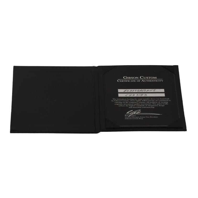 Gibson Custom Shop ギブソン カスタムショップ/エレキギター(セミアコ)/ES3399/ES3399 AVSWH1//CS83183/Bランク/70